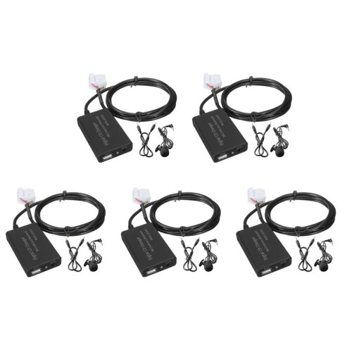 5X  Music Hands-Free Car Interface AUX Adapter for  Accord CRV