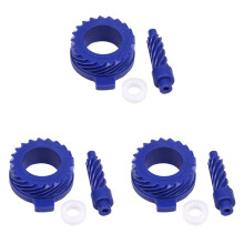 3X Conjunto de Unidad de Engranaje de Transmisión de Medidor de Motocicleta para CB125 KYY125 SDH125-53 / 55/56 WH125-12 Engranaje de