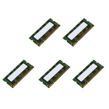 5X Memória RAM 2GB DDR2 667Mhz PC2 5300 Laptop Ram Memoria 1.8V 200PIN SODIMM para