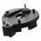 CR2016 2025 2032 Coin Cell Button Battery Holder Socket Black 200 Pcs 6