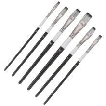 3 Pcs Oil Paint Brush High Grade Material Paintbrushes Child