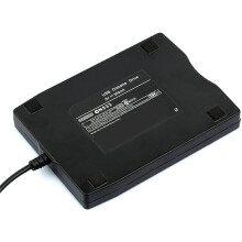2X USB Floppy Drive 3.5Inch USB External Floppy Disk Drive Portable 1.44 MB FDD USB Drive Plug and for PC Windows XP