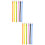 2 Pack Silicone Decorative Bracelet Replacement Watch Strap Band 7