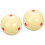 2 Pcs Training Cue Ball Billiard Skills Equipment 6