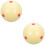 2 Pcs Training Cue Ball Billiard Skills Equipment 8