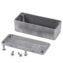 15 Pcs Guitar Effects Pedal Aluminum Stomp Box Enclosure for DIY Guitar Pedal Kit 1590A