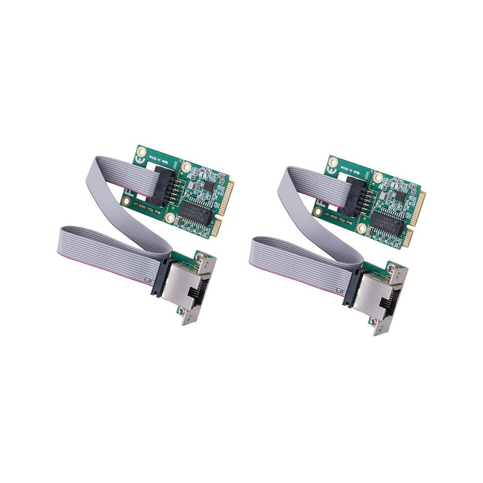 2X New Pci-E Network Card 1000Mbps Gigabit Ethernet Nic Adapter Rtl8111f Pci Express 10/100/1000M Rj45 Lan 4713593803502