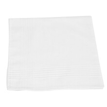 12 Pcs Face Cloth Child White Hand