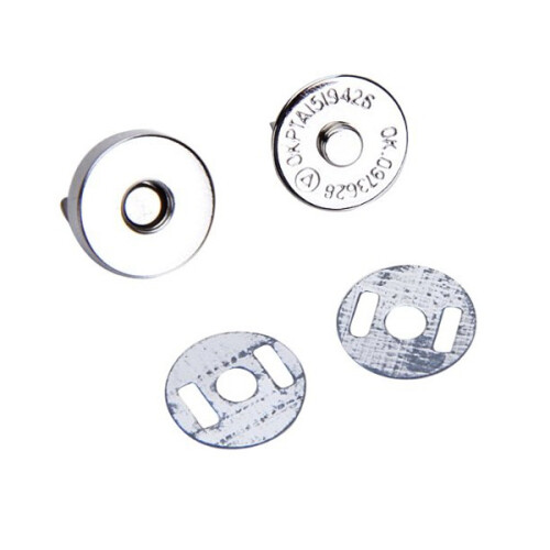 2pcs Magnetic Bag Clasps Magnetic Clasps Round Magnetic Button