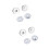 2pcs Magnetic Bag Clasps Magnetic Clasps Round Magnetic Button 7