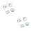 2pcs Magnetic Bag Clasps Magnetic Clasps Round Magnetic Button 6