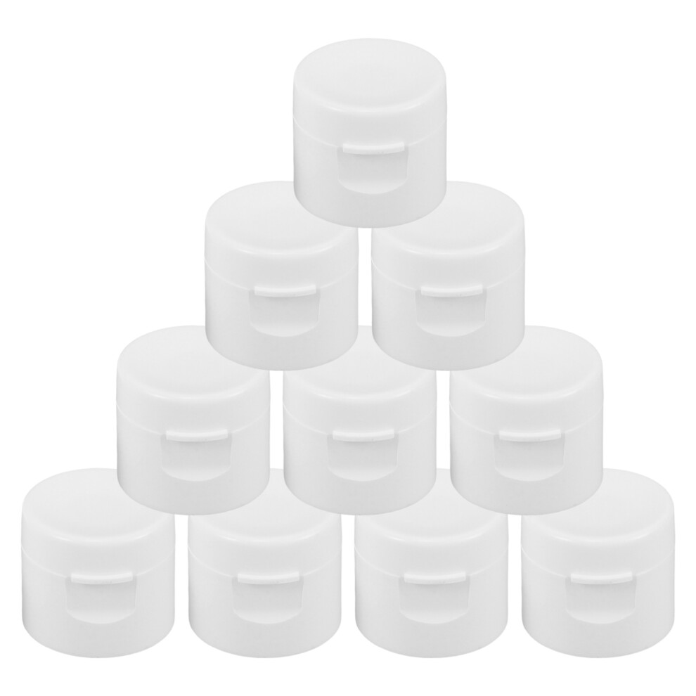 Vaguelly 100 Pcs Reusable Plastic Toothpaste Cap For Travel