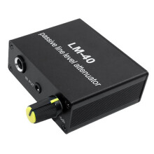 2X Audio Passive Attenuator, Output Signal Sound Card,Speaker,Microphone,Mic Port,High Low Level Converter+3.5