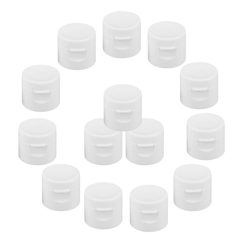 100 Pcs Reusable Plastic Toothpaste Cap For Travel 1