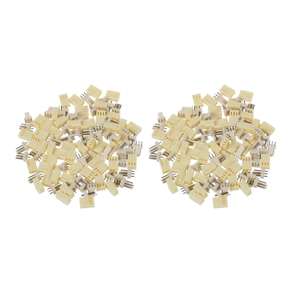100 Pieces Kf2510-3P 2.54Mm Pcb Header 3-Pin Connector Crimp Terminal Housing 4713062667895