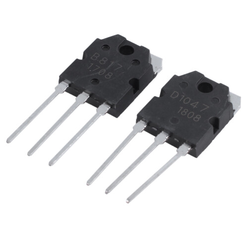 20 Silizium Transistoren - D1047 + B817, 200V, 12A 2