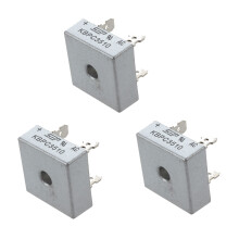 3X SEP KBPC3510 35A 1000V Single Phase Square Diode PCB Bridge Rectifier