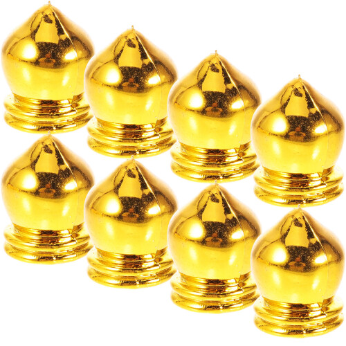 3 Pcs Pennant Head Flagpole Topper Replacement Parts