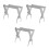 3Pcs Stainless Hive Frame Holder Lifter Grip Tool 9
