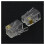 RJ9 4P4C Klinkenstecker 100 Stück, Transparent 3
