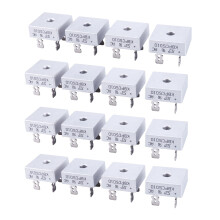 16X 50A 1000V Caja de Metal Rectificador de Puente de Diodo de Fases Individuales KBPC5010