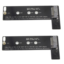 2X New NVMe M2 SSD Converter Card to for Apply 2014 A1347 MEGEN2 MEGEQ2 Adapter