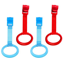 16Pcs Pull Rings Assorted Colors Safe Infant Stand Up Grips