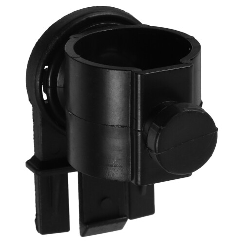 4Pcs Waterproof Flashlight Mount Black Hard Hat Headlamp Holder 2
