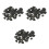 3 Packs Black Volcanic Stone Aroma 2-3cm 500g 3