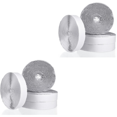 4 Pcs Double-Sided Hook And Loop Adhesive Tapes For Home Office Diy 2