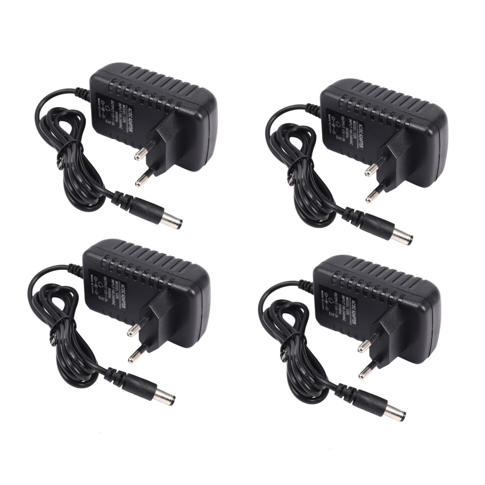 4X Ac/ 12V 2A 24W Power Supply Adapter Transformer For 5050 3528 Led Strip EuãPlug Light 6133381079427