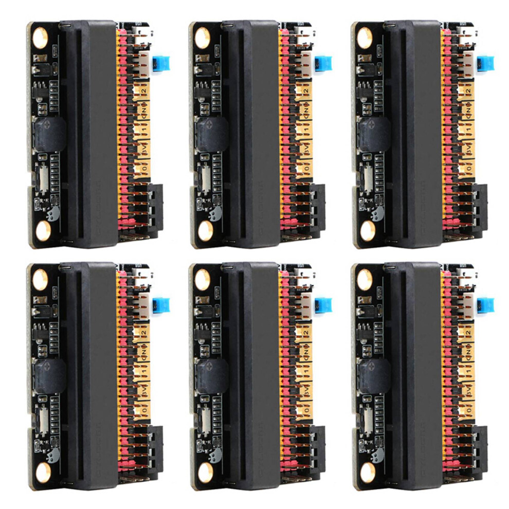 3X Micro-Bit Expansion Board Iobit V2.0 Breakout Adapter Shield With Buzzer For Bbc Micro-Bit Kids's Python Programming 4714173849088