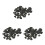 3 Packs Black Volcanic Stone Aroma 2-3cm 500g 7