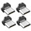 4X Round Magnetic Cable Plug Phone Android Magnet Charger Plug Micro-USB Fast Charging Adapter 1