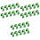 30 Pcs Buckle Component Aluminum Alloy 3
