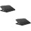 2St Zwarte Laptop Cooling Rack Met USB En Verstelbare Ventilator 6