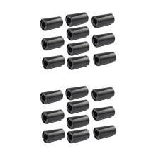 20 Pack AA to C Size Battery Adapter Case,AA to C Size Spacers, AA to Size C Battery Adapter Converter Case(Black)