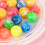 90 Pcs Bouncing Ball Solid Student 10