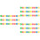 90 Pcs Bouncing Ball Solid Student 6