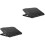 2St Zwarte Laptop Cooling Rack Met USB En Verstelbare Ventilator 3
