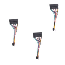 3X Car Stereo Audio 16 PIN Android Power Wiring Harness Adaptor for Carens /K3/K4/K5 IX35 Sonata