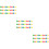 90 Pcs Bouncing Ball Solid Student 9