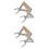 2Pcs Wood Handle Beekeeping Frame Holder Lifter Clamp Tool 5