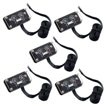 5X Desktop Computer  External Power  Power Button+Restart Button PC Case Power Supply Button