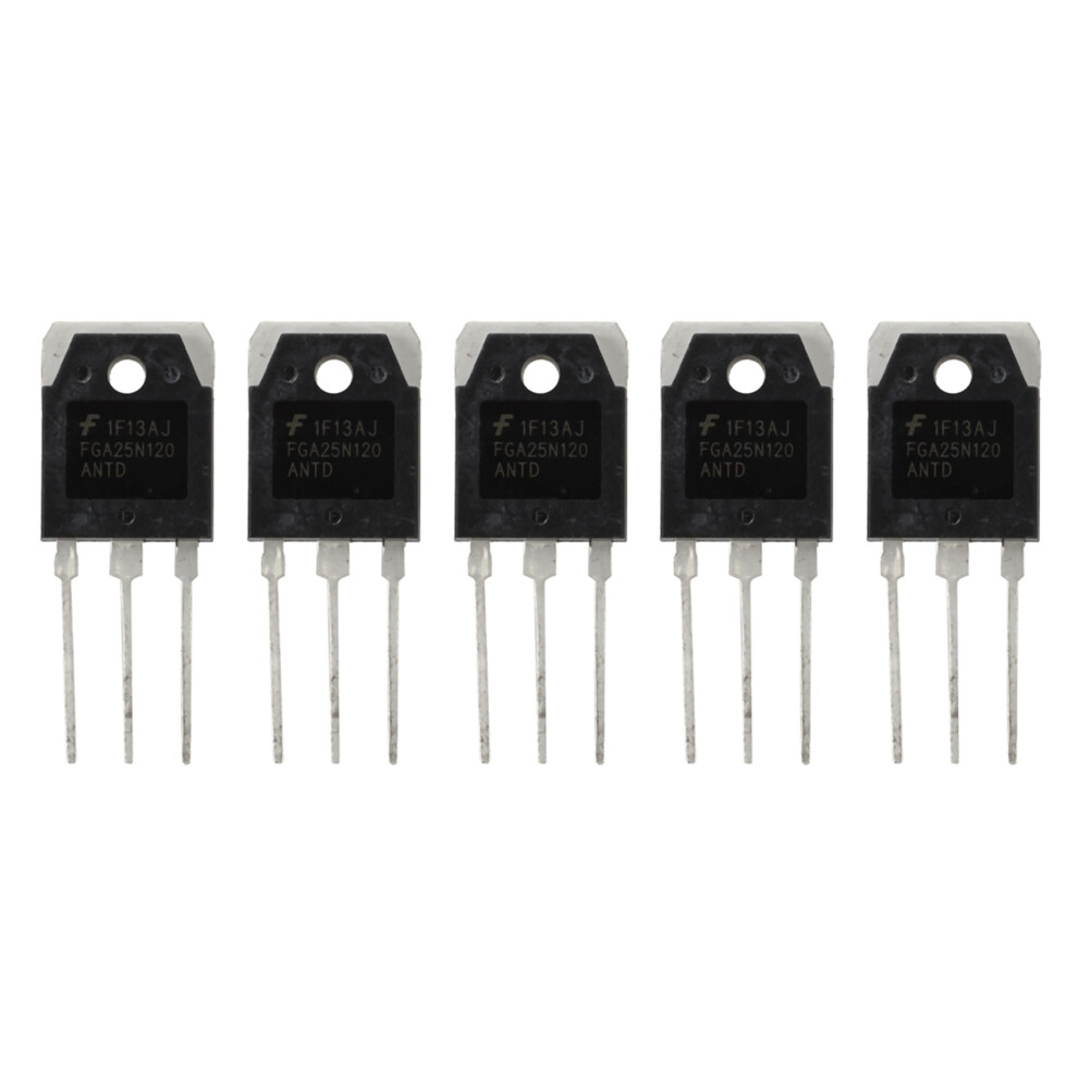 5X Power Transistor Igbt 1200V 313W Fga25n120 4713759456726