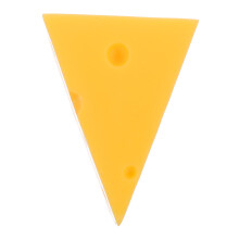 4Pcs Vivid Yellow Artificial Cheese Models Photography Props