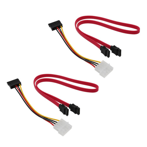 2  Power Adapter Cable and 2  Data Cable