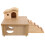 1Conjunto Abrigo De Khaki Para Hamster Com Plataforma E 1
