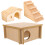1Conjunto Abrigo De Khaki Para Hamster Com Plataforma E 10