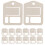 100Pcs Embroidery Floss Drop: Wooden Thread Bobbins Organizer 1